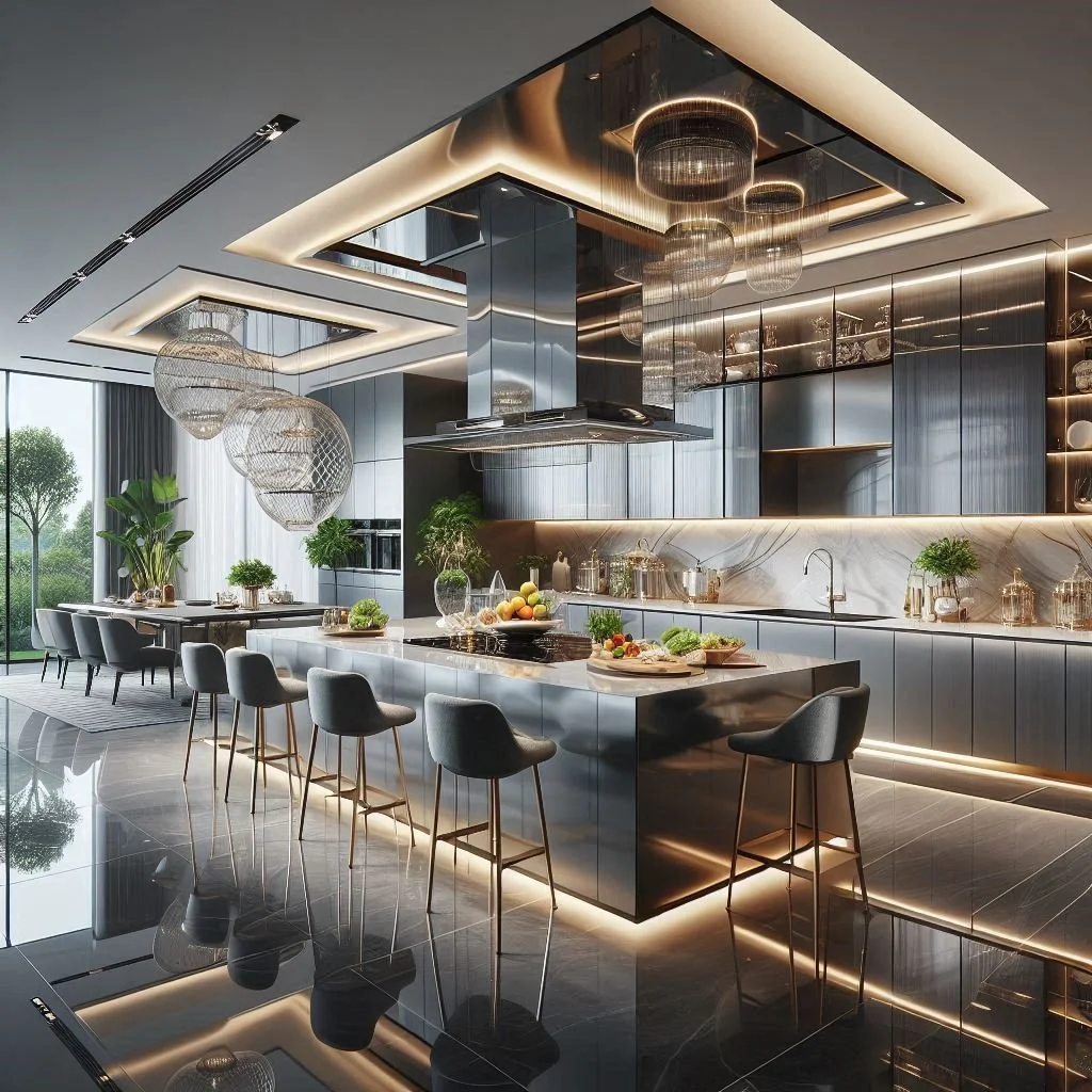 Luxury kitchen interior by an Interior Design Company in Dhaka
