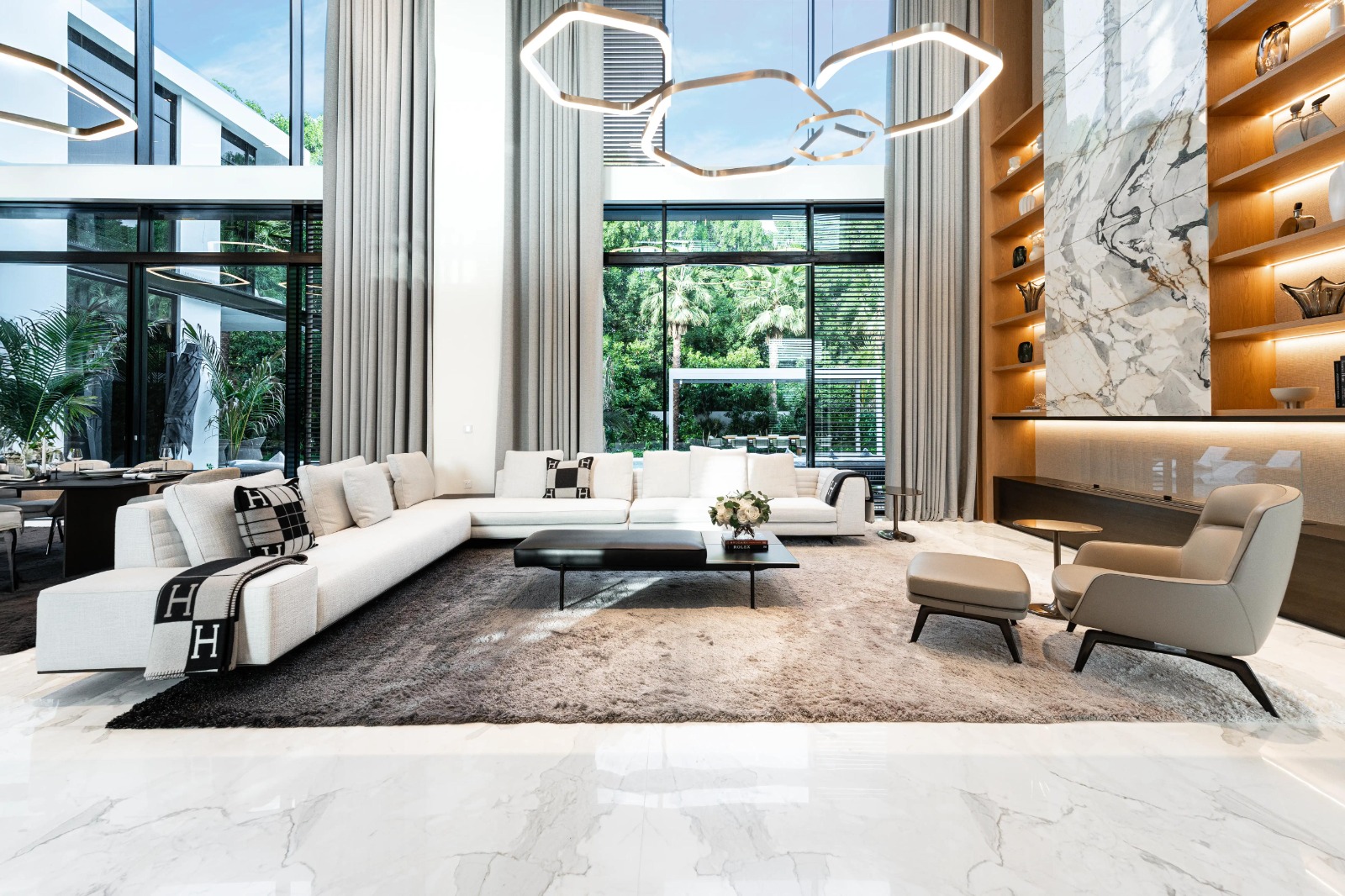 Luxury living room interior by an Interior Design Company in Dhaka