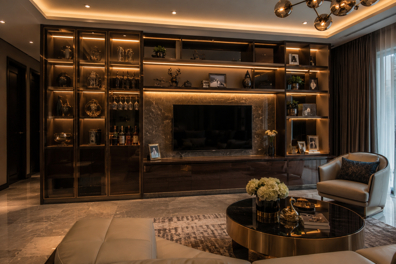 Custom cabinet design by Interior Design Company in Dhaka