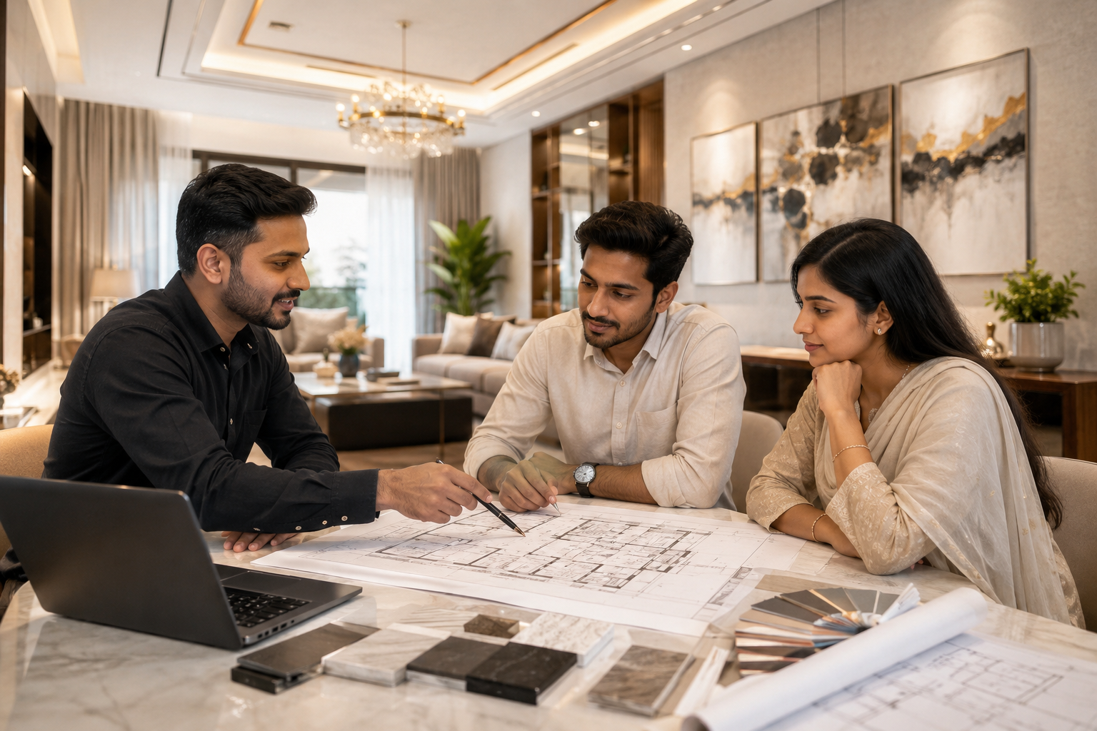 Client consultationwith Interior Design Company in Dhaka