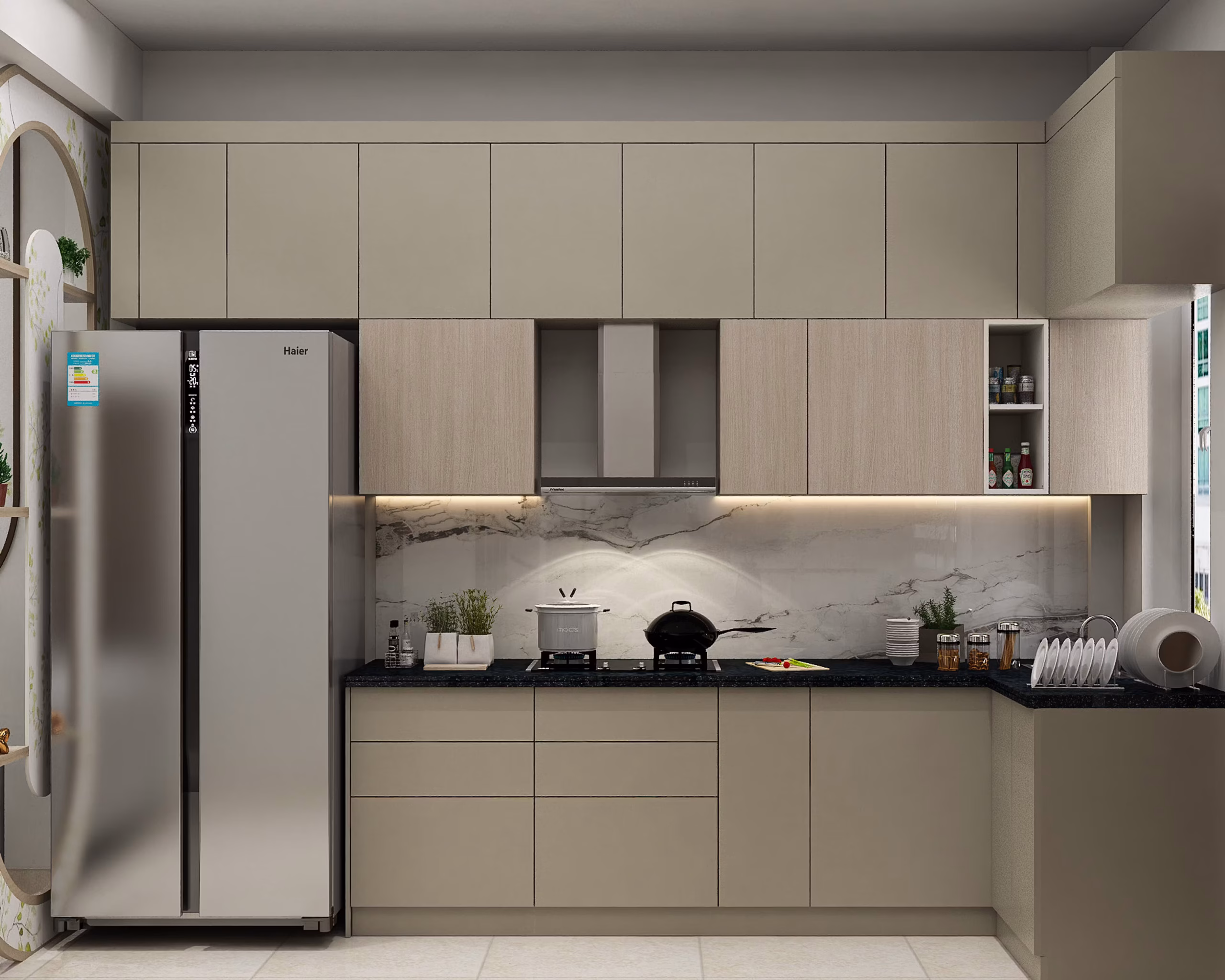 Modular Kitchen by an Interior Design Company in Dhaka